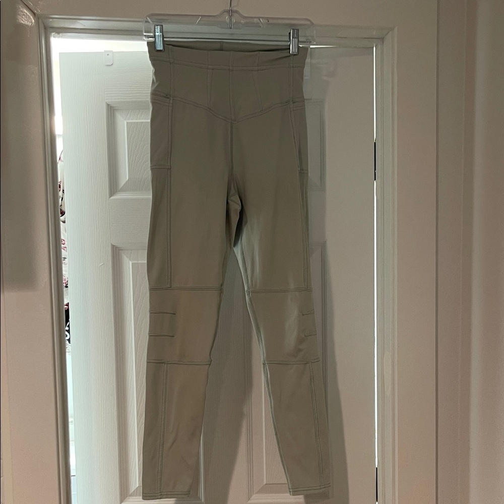 Free People Pale Mint Colored Women's Leggings